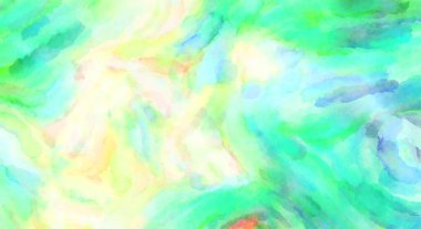 Modern fırça darbeleri. Poster, duvar sanatı, afiş, kart, kitap kapağı veya ambalaj için rahatlatıcı kompozisyonun yumuşak renkli çizimi. Pastel renklerle suluboya.