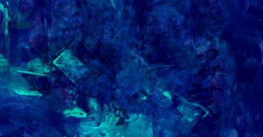 Kaos duvarı sanatı. Sanatsal canlılık ve renkli duvar kâğıdı. Kaotik resim. Taranmış Boyalı Soyut Arkaplan. Fırça darbesi ile boyanmış. Tuval üzerinde etkileyici fırçalanmış resim