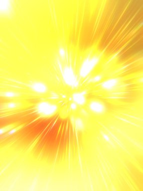 Parlak, canlı ve renkli duvar kağıtları. Parlayan parçacıkları ve çizgileri olan ışık patlaması yıldızı. Güzel soyut ışın arkaplanı.