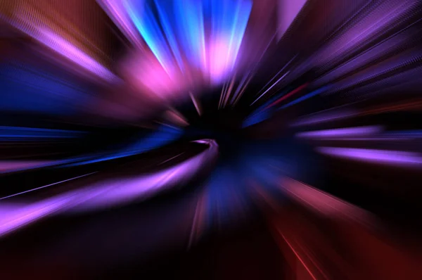 Snelle Hoge Snelheid Vervagen Zoom Achtergrond Licht Technologie Abstract Behang — Stockfoto