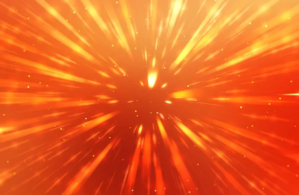 Glossy Vibrant Colorful Wallpaper Light Explosion Star Glowing Particles Lines — Stock Photo, Image