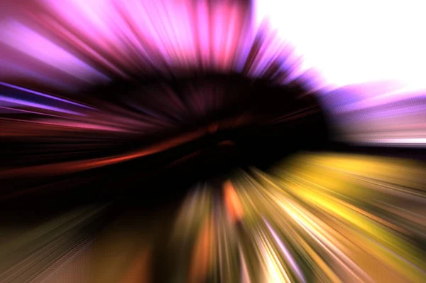 Fast High Speed Blur Zoom Background Light Technology Abstract Wallpaper — Stock Photo, Image