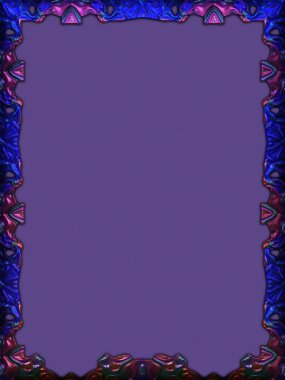 Çerçeve kağıdı. Kart, davetiye ya da albüm olarak harika bir kullanım. Fantezi 3D çizim arka planı. Zarif duvar kâğıdı. Metnin için şablon.