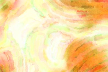 Modern fırça darbeleri. Poster, duvar sanatı, afiş, kart, kitap kapağı veya ambalaj için rahatlatıcı kompozisyonun yumuşak renkli çizimi. Pastel renklerle suluboya.