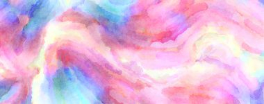 Modern fırça darbeleri. Poster, duvar sanatı, afiş, kart, kitap kapağı veya ambalaj için rahatlatıcı kompozisyonun yumuşak renkli çizimi. Pastel renklerle suluboya.