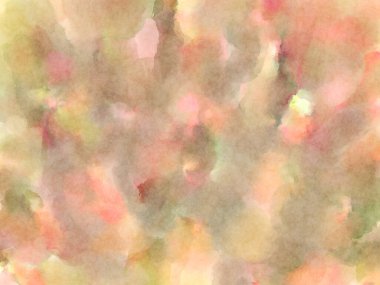 Modern fırça darbeleri. Poster, duvar sanatı, afiş, kart, kitap kapağı veya ambalaj için rahatlatıcı kompozisyonun yumuşak renkli çizimi. Pastel renklerle suluboya.