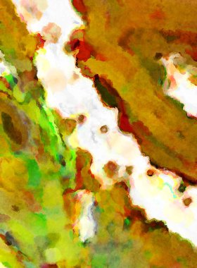 Modern fırça darbeleri. Poster, duvar sanatı, afiş, kart, kitap kapağı veya ambalaj için rahatlatıcı kompozisyonun yumuşak renkli çizimi. Pastel renklerle suluboya.