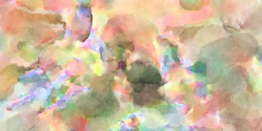 Modern fırça darbeleri. Poster, duvar sanatı, afiş, kart, kitap kapağı veya ambalaj için rahatlatıcı kompozisyonun yumuşak renkli çizimi. Pastel renklerle suluboya.