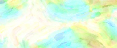 Modern fırça darbeleri. Poster, duvar sanatı, afiş, kart, kitap kapağı veya ambalaj için rahatlatıcı kompozisyonun yumuşak renkli çizimi. Pastel renklerle suluboya.