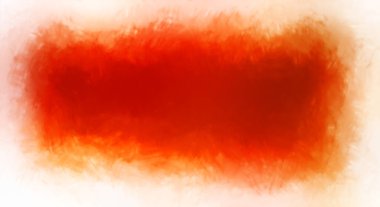 Vahşi ve büyük fırça darbeleri. Beyaz arka planda fırçalanmış soyut resim. Fırça darbesi ile boyanmış. Boya darbeleri. 2B Görüntü.