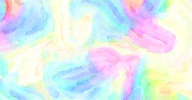 Modern fırça darbeleri. Poster, duvar sanatı, afiş, kart, kitap kapağı veya ambalaj için rahatlatıcı kompozisyonun yumuşak renkli çizimi. Pastel renklerle suluboya.