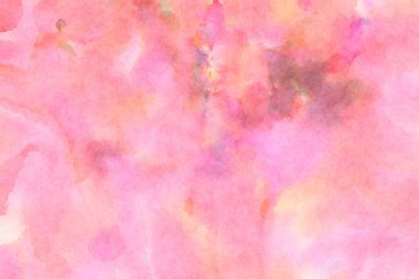 Modern fırça darbeleri. Poster, duvar sanatı, afiş, kart, kitap kapağı veya ambalaj için rahatlatıcı kompozisyonun yumuşak renkli çizimi. Pastel renklerle suluboya.