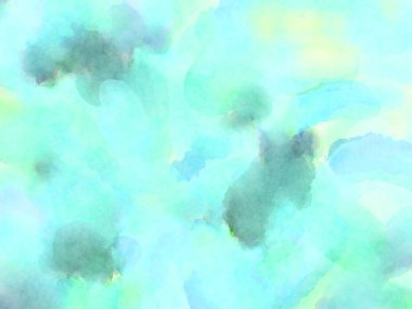 Modern fırça darbeleri. Poster, duvar sanatı, afiş, kart, kitap kapağı veya ambalaj için rahatlatıcı kompozisyonun yumuşak renkli çizimi. Pastel renklerle suluboya.