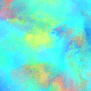 Modern fırça darbeleri. Poster, duvar sanatı, afiş, kart, kitap kapağı veya ambalaj için rahatlatıcı kompozisyonun yumuşak renkli çizimi. Pastel renklerle suluboya.