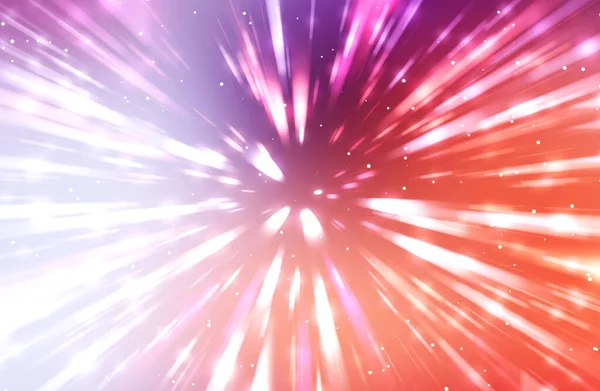Fényes Élénk Színes Tapéta Fényrobbanás Csillag Izzó Részecskékkel Vonalakkal Gyönyörű — Stock Fotó