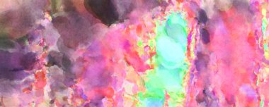 Modern fırça darbeleri. Poster, duvar sanatı, afiş, kart, kitap kapağı veya ambalaj için rahatlatıcı kompozisyonun yumuşak renkli çizimi. Pastel renklerle suluboya.