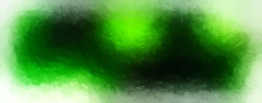 Vahşi ve büyük fırça darbeleri. Beyaz arka planda fırçalanmış soyut resim. Fırça darbesi ile boyanmış. Boya darbeleri. 2B Görüntü.