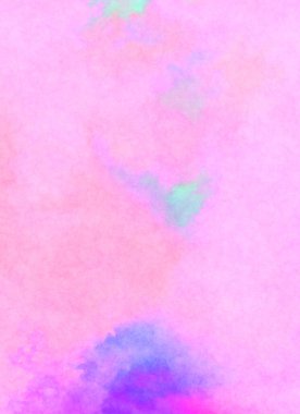 Modern fırça darbeleri. Poster, duvar sanatı, afiş, kart, kitap kapağı veya ambalaj için rahatlatıcı kompozisyonun yumuşak renkli çizimi. Pastel renklerle suluboya.