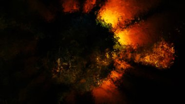 Tuval üzerinde etkileyici fırçalanmış resim. Soyut doku. 2D çizim. Geniş fırça darbeleri. Modern dijital sanat. Çağdaş fırça. Modern ifade. Popüler biçim boyanmış resim.