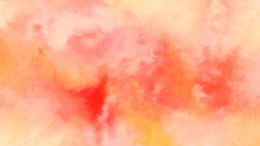 Modern fırça darbeleri. Poster, duvar sanatı, afiş, kart, kitap kapağı veya ambalaj için rahatlatıcı kompozisyonun yumuşak renkli çizimi. Pastel renklerle suluboya.