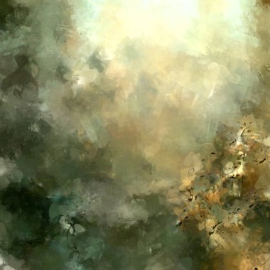 Tuval üzerinde etkileyici fırçalanmış resim. Soyut doku. 2D çizim. Geniş fırça darbeleri. Modern dijital sanat. Çağdaş fırça. Modern ifade. Popüler biçim boyanmış resim.