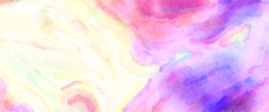 Modern fırça darbeleri. Poster, duvar sanatı, afiş, kart, kitap kapağı veya ambalaj için rahatlatıcı kompozisyonun yumuşak renkli çizimi. Pastel renklerle suluboya.