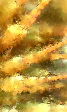 Tuval üzerinde etkileyici fırçalanmış resim. Soyut doku. 2D çizim. Geniş fırça darbeleri. Modern dijital sanat. Çağdaş fırça. Modern ifade. Popüler biçim boyanmış resim.