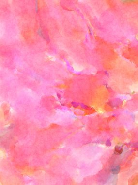 Modern fırça darbeleri. Poster, duvar sanatı, afiş, kart, kitap kapağı veya ambalaj için rahatlatıcı kompozisyonun yumuşak renkli çizimi. Pastel renklerle suluboya.