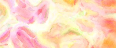 Modern fırça darbeleri. Poster, duvar sanatı, afiş, kart, kitap kapağı veya ambalaj için rahatlatıcı kompozisyonun yumuşak renkli çizimi. Pastel renklerle suluboya.