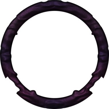 Üç boyutlu metalik illüstrasyon. Beyaz arka planda izole edilmiş fantezi çerçevesi. Davetiyeler, posterler, menü, hatıra defteri ve sunum için mükemmel. Metnin için şablon.