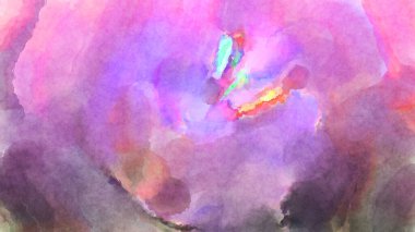 Modern fırça darbeleri. Poster, duvar sanatı, afiş, kart, kitap kapağı veya ambalaj için rahatlatıcı kompozisyonun yumuşak renkli çizimi. Pastel renklerle suluboya.