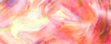 Modern fırça darbeleri. Poster, duvar sanatı, afiş, kart, kitap kapağı veya ambalaj için rahatlatıcı kompozisyonun yumuşak renkli çizimi. Pastel renklerle suluboya.