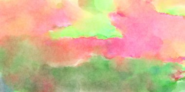 Modern fırça darbeleri. Poster, duvar sanatı, afiş, kart, kitap kapağı veya ambalaj için rahatlatıcı kompozisyonun yumuşak renkli çizimi. Pastel renklerle suluboya.