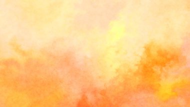 Modern fırça darbeleri. Poster, duvar sanatı, afiş, kart, kitap kapağı veya ambalaj için rahatlatıcı kompozisyonun yumuşak renkli çizimi. Pastel renklerle suluboya.