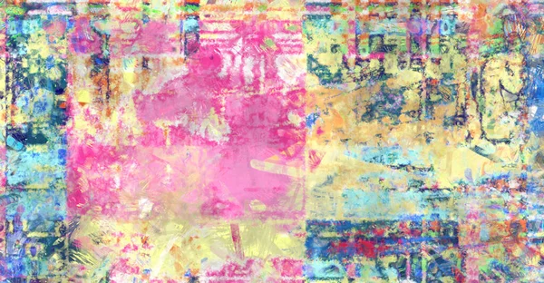 Arte Parede Caos Artístico Papel Parede Vibrante Colorido Pintura Caótica — Fotografia de Stock