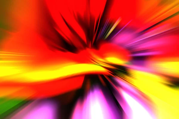 Fast High Speed Blur Zoom Background Light Technology Abstract Wallpaper — Stock Photo, Image