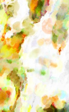 Modern fırça darbeleri. Poster, duvar sanatı, afiş, kart, kitap kapağı veya ambalaj için rahatlatıcı kompozisyonun yumuşak renkli çizimi. Pastel renklerle suluboya.