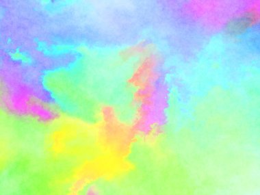 Modern fırça darbeleri. Poster, duvar sanatı, afiş, kart, kitap kapağı veya ambalaj için rahatlatıcı kompozisyonun yumuşak renkli çizimi. Pastel renklerle suluboya.