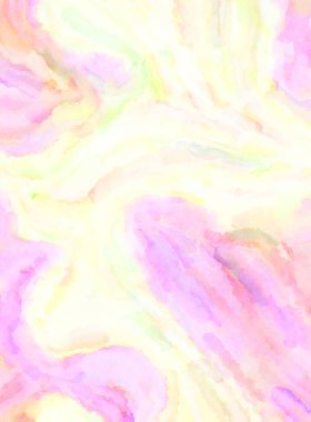 Modern fırça darbeleri. Poster, duvar sanatı, afiş, kart, kitap kapağı veya ambalaj için rahatlatıcı kompozisyonun yumuşak renkli çizimi. Pastel renklerle suluboya.