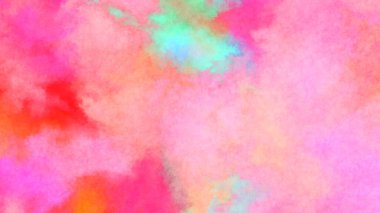 Modern fırça darbeleri. Poster, duvar sanatı, afiş, kart, kitap kapağı veya ambalaj için rahatlatıcı kompozisyonun yumuşak renkli çizimi. Pastel renklerle suluboya.