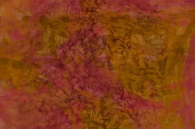 Kaos duvarı sanatı. Sanatsal canlılık ve renkli duvar kâğıdı. Kaotik resim. Taranmış Boyalı Soyut Arkaplan. Fırça darbesi ile boyanmış. Tuval üzerinde etkileyici fırçalanmış resim