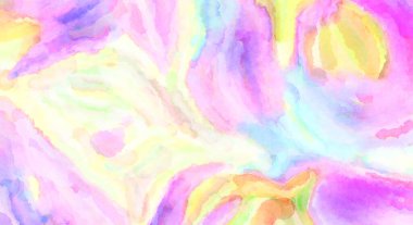 Modern fırça darbeleri. Poster, duvar sanatı, afiş, kart, kitap kapağı veya ambalaj için rahatlatıcı kompozisyonun yumuşak renkli çizimi. Pastel renklerle suluboya.