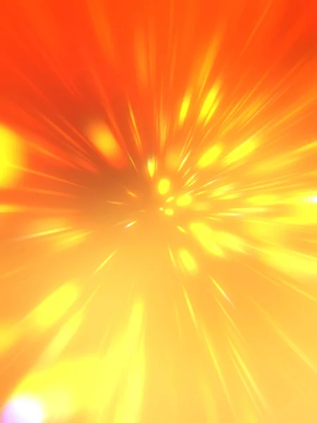 Glossy Vibrant Colorful Wallpaper Light Explosion Star Glowing Particles Lines — Stock Photo, Image