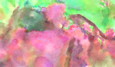 Modern fırça darbeleri. Poster, duvar sanatı, afiş, kart, kitap kapağı veya ambalaj için rahatlatıcı kompozisyonun yumuşak renkli çizimi. Pastel renklerle suluboya.