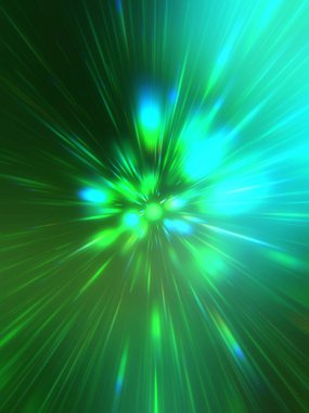 Parlak, canlı ve renkli duvar kağıtları. Parlayan parçacıkları ve çizgileri olan ışık patlaması yıldızı. Güzel soyut ışın arkaplanı.