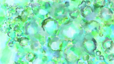 Modern fırça darbeleri. Poster, duvar sanatı, afiş, kart, kitap kapağı veya ambalaj için rahatlatıcı kompozisyonun yumuşak renkli çizimi. Pastel renklerle suluboya.