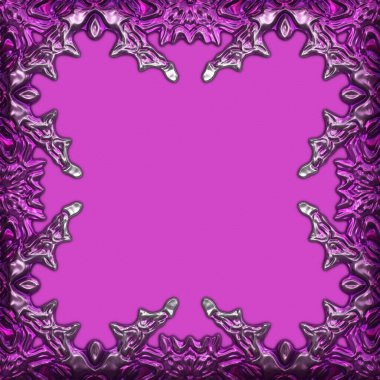 Çerçeve kağıdı. Kart, davetiye ya da albüm olarak harika bir kullanım. Fantezi 3D çizim arka planı. Zarif duvar kâğıdı. Metnin için şablon.