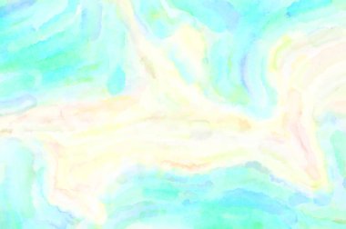 Modern fırça darbeleri. Poster, duvar sanatı, afiş, kart, kitap kapağı veya ambalaj için rahatlatıcı kompozisyonun yumuşak renkli çizimi. Pastel renklerle suluboya.