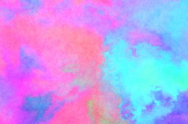 Modern fırça darbeleri. Poster, duvar sanatı, afiş, kart, kitap kapağı veya ambalaj için rahatlatıcı kompozisyonun yumuşak renkli çizimi. Pastel renklerle suluboya.