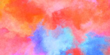 Modern fırça darbeleri. Poster, duvar sanatı, afiş, kart, kitap kapağı veya ambalaj için rahatlatıcı kompozisyonun yumuşak renkli çizimi. Pastel renklerle suluboya.